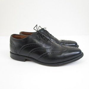 Allen Edmonds Black Leather McClain Wingtip Oxford